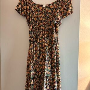 Floral Print Dress
